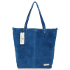 GEANȚĂ DIN PIELE shopper bag Vittoria Gotti denim VG41